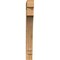 Ekena Millwork Imperial Block Rough Sawn Bracket, Western Red Cedar, 4"W x 24"D x 36"H BKT04X24X36IMP05RWR - alternate 4